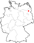 Karte Templin